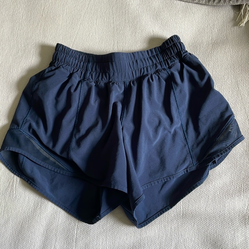 lululemon shorts navy